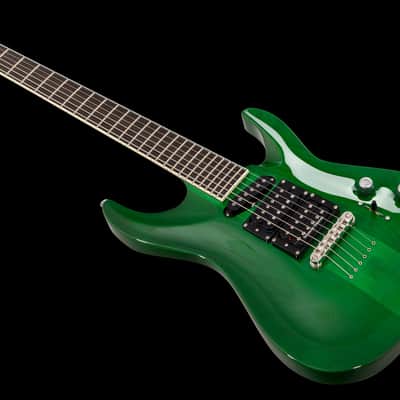 ESP Stephen Carpenter STEF-6 CS STG - See Thru Green - Custom Shop