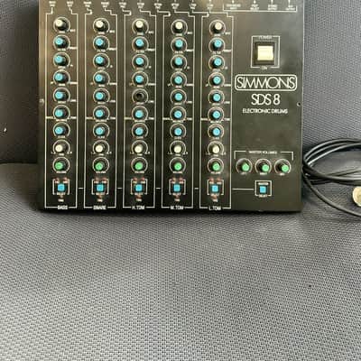 Simmons SDS8 5-Channel Drum Synthesizer 1983 - Black image 2