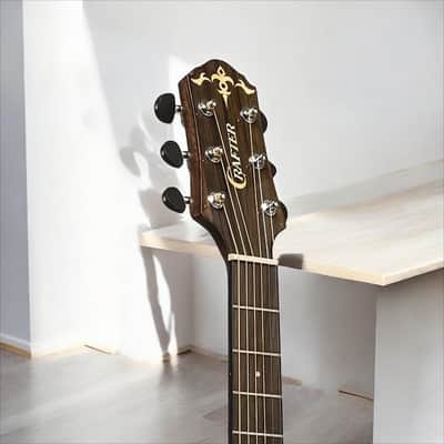 Crafter ABLE-D 630/N Able series 635, Dreadnought Acoustic Guitar w/ Solid Mahogany Top image 6