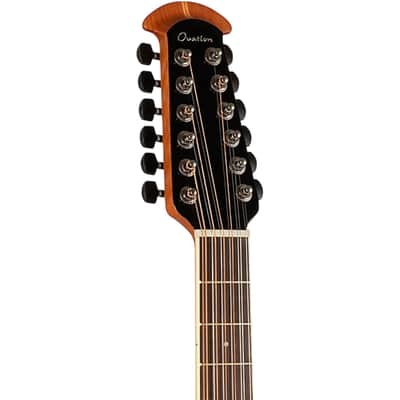 Ovation 2758AX-NEB Pro Series Standard Elite Deep Contour Solid Spruce Top 12-String Acoustic-Electric Guitar w/ABS Deluxe Case image 14