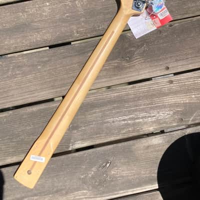 Fender Player Mustang PJ Bass Guitar Neck & Tuners 2023 - Pao Ferro image 2