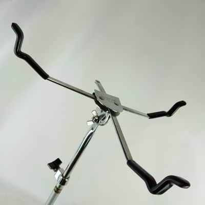 Slingerland Snare Drum Stand Niles#802 Flush Base Tripod+Basket Vintage Flat USA image 5