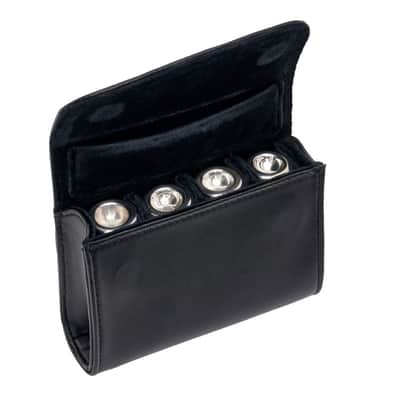 Protec A271 INGO 4 Piece Trumpet Mouthpiece Pouch - Black image 2