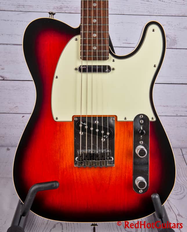 Fender American Deluxe Telecaster Rosewood Fretboard 2012 3- Color Sunburst - Excellent Condition image 1