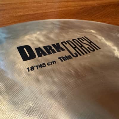 Zildjian 18" K Series Dark Thin Crash Cymbal 1993 - Present - Traditional image 3