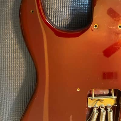 Fender Stratocaster Body with Floyd Rose Style Bridge Included 2001 - Midnight Wine image 12