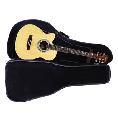 Handmade Denim and Leather Guitar Case for Acoustic Guitars Classical Guitar Gig Bag Padded BackPack image 7