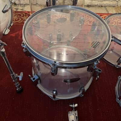 Pearl Crystal Beat 10 / 12 / 14 / 16 / 22" 5pc Shell Pack 2014 - 2020 - Ultra Clear image 3