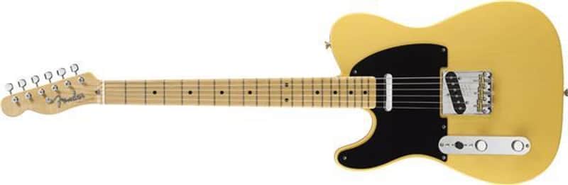 Fender Telecaster American Vintage 52' Butterscotch Blonde MN Left Hand image 1