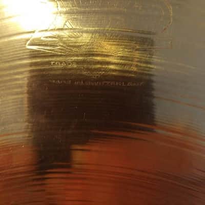 Paiste Vintage 2002 14" hi Hats 1960's? Bronze image 5