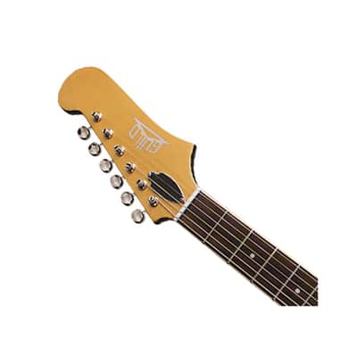 Guild Starfire I Jet 90 Semi-Hollow Guitar w/GVT - Gold Satin image 4