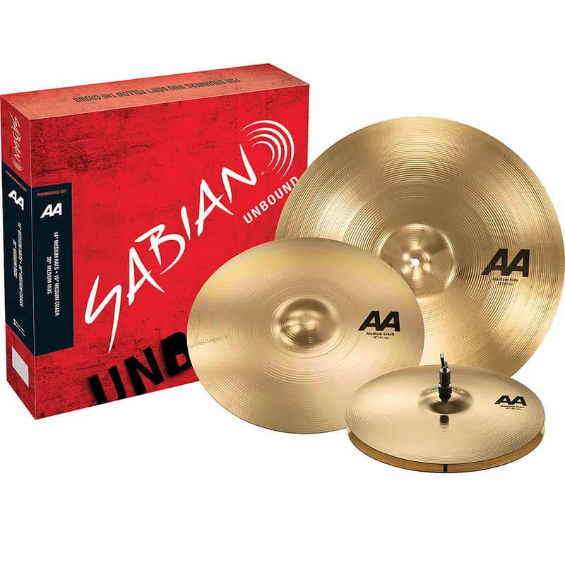 Sabian AA Performance Set 14 / 16 / 20" Cymbal Pack image 1