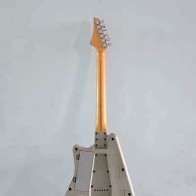 Casio EG-5 Electric Guitar with Onboard Cassette Deck / Amplifier 1980s - White image 11