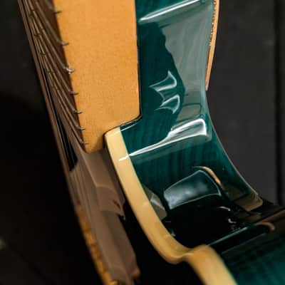 1983 Fender Telecaster Elite Gold Electric Guitar Trans Emerald Green Excellent Player! image 22