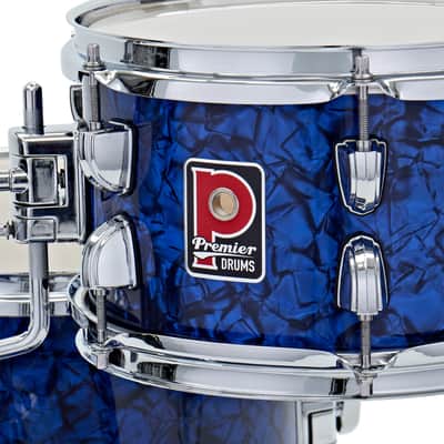 Premier Artist Heritage Series Four-Piece 20 Inch Birch Drum Shell Pack Blue Pearl PAH20-4SPBPW image 4