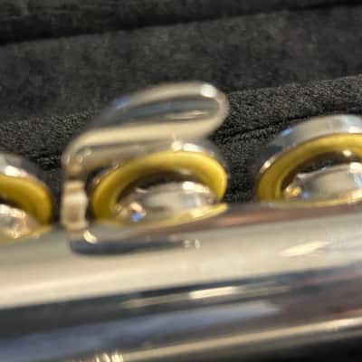 Yamaha YFL-282 Standard Open Hole Flute 2010s - Silver-Plated image 7