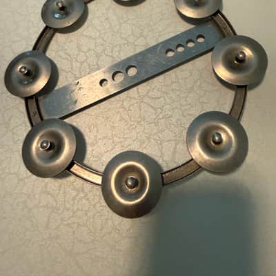 Vintage Original Ralph Kester Ching Ring Hi-Hat Tambourine, Exceptional Condition. image 7