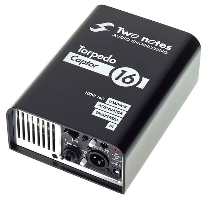 Two Notes Torpedo Captor 16 Ohms   Loadbox. Attenuatore E Simulatore Di Cassa Analogico image 1