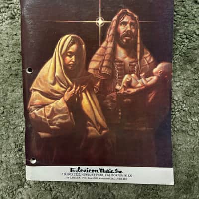 Vintage 1980s The Glory Of Christmas A Cantata By Jimmy & Carol Owens Music Book -Used image 1