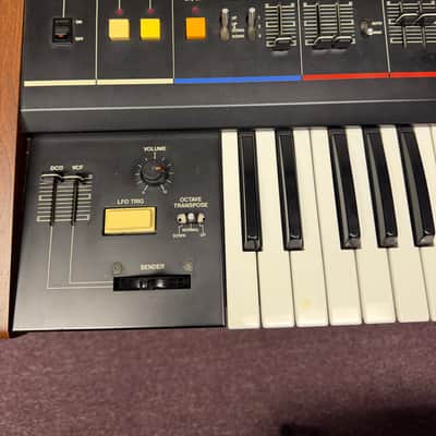 Roland Juno-60 61-Key Polyphonic Synthesizer 1982 - 1984 - Black image 2