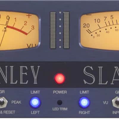 Manley Labs SLAM! Stereo Limiter & Mic Pre 2024 - Blue image 1