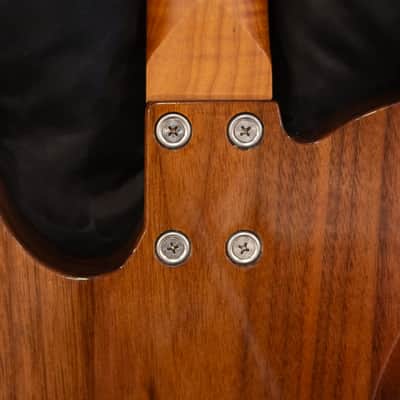 Custom T-Style Floral-carved Walnut, with case, roasted maple neck, Fender hardware, Seymour Duncan pickups 2025 - Gloss (Tru-Oil) image 9