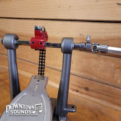 Pearl P1032R Double Bass Pedal - Eliminator Solo: Red image 5