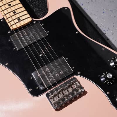 Fender Custom Shop 72 Tele Deluxe Closet Classic Aged Shell Pink image 8