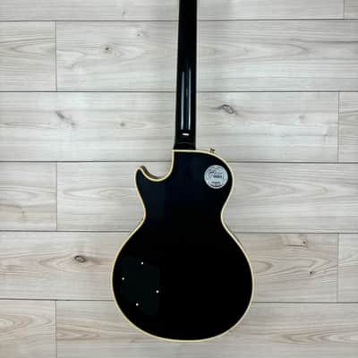 Gibson Custom 1957 Les Paul Custom Reissue VOS Electric Guitar - Ebony 2 Pickup image 12
