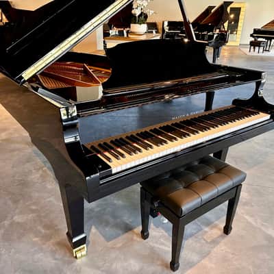 Mason & Hamlin MHA-212 - Polished Ebony image 3