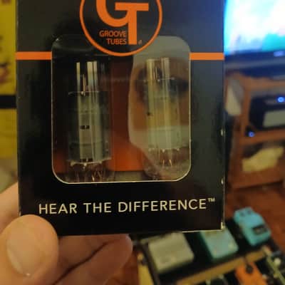 Groove Tubes GT-EL84S Medium Matched Power Tubes Duet 2010s - Clear image 1