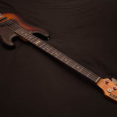 ESP Vintage Four Precision/Jazz Bass guitar! NOT LTD! Sunburst! Custom Shop Fender Killer! image 4