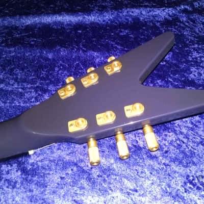 1996 USA Dean Baby V FL Custom Shop W/Hardshell Case LSR Tuners image 8