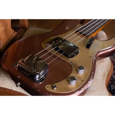 Fender Custom Shop 60 P BASS Relic RW Copper Penny image 11