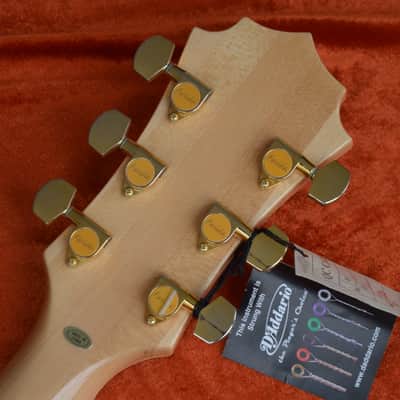 WEEKEND DEAL Farida SA-16FM Gibson-ES-style semi hollow guitar * rare prototype model with Bigsby tremolo and fine flamed maple body * this model sounds/plays/looks really great! From our showroom was 1390€ NOW ONLY 699€ image 10