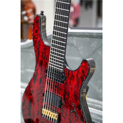 MAYONES Regius 7 Curly Poplar Trans Dirty Red image 7