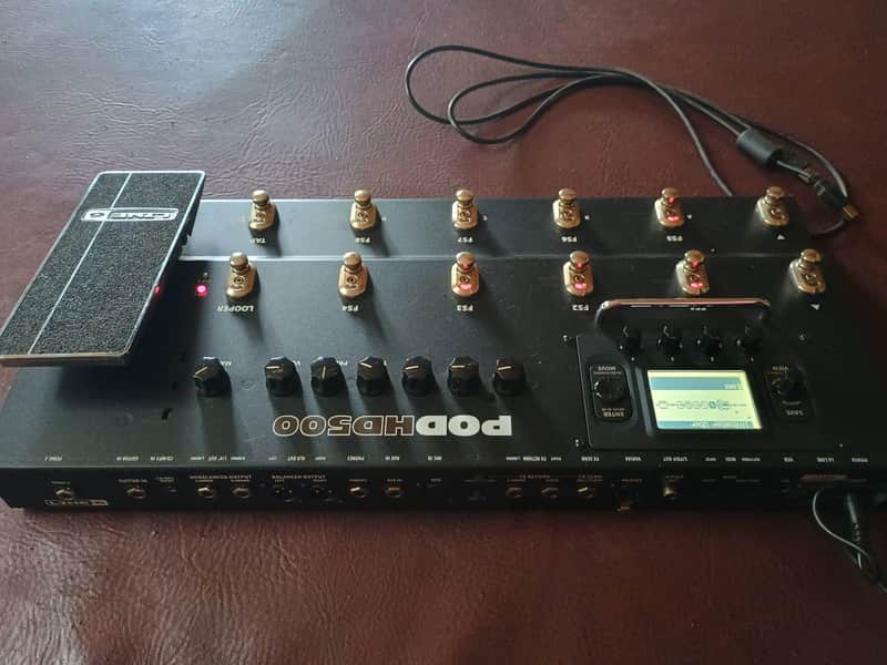 Line 6 POD HD500 Multi-Effect and Amp Modeler 2010 - 2013 - Black image 1