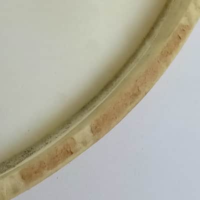 Leedy 22"Calfskin Resonant Logo Bass Drum Head Slingerland Vintage 50s EXCELLENT image 4