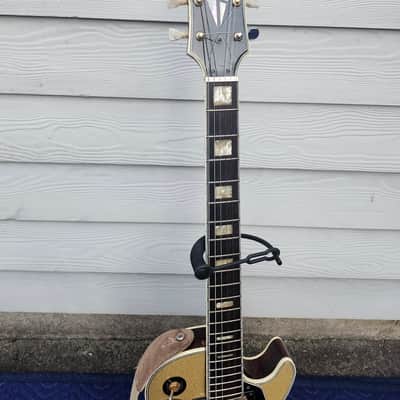 Vintage Japanese Gibson Les Paul Copy Electric Guitar 70s-80s - Walnut image 9