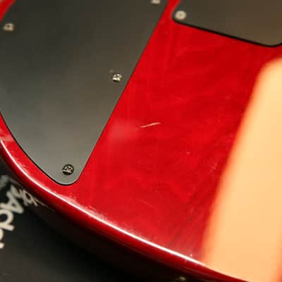 Ibanez BTB400QM - 2003 - Transparent Red - Made in Korea image 22