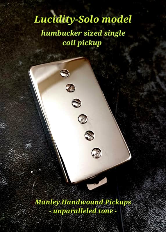 Manley Handwound Pickups- Single Coil Humbucker Sized P90 Dual AlNiCo 5 Manley image 1