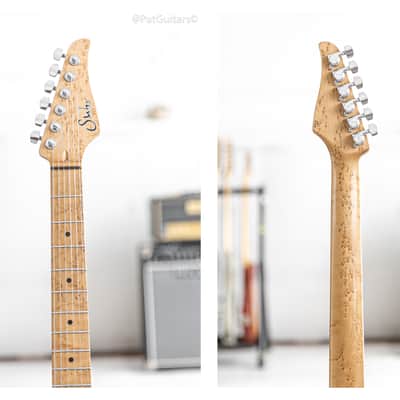 2022 Limited Edition Suhr Classic S Paulownia HSS in 3-Tone Burst 6.5lbs image 3