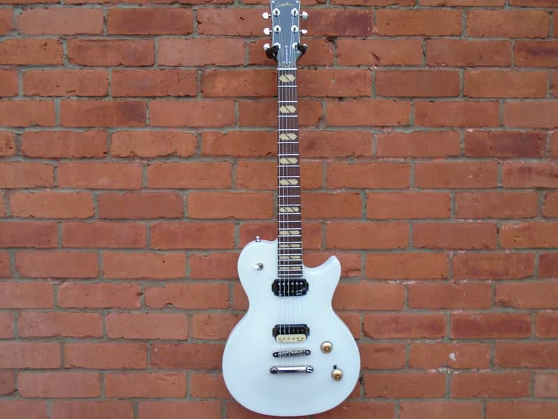 Godin Summit Classic HT Transparent White w/bag-demo image 1