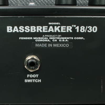 ISS87517-ST Fender - 2016 Bassbreaker 18/30 - 2x12 30 Watt Tube Guitar Combo Amp - x3933 - NOS image 8