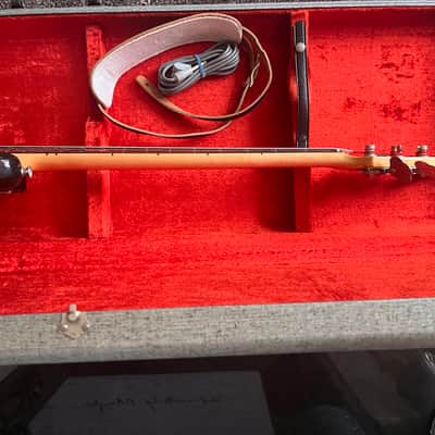 Fender Mustang Bass left handed 1975 mega rare image 10
