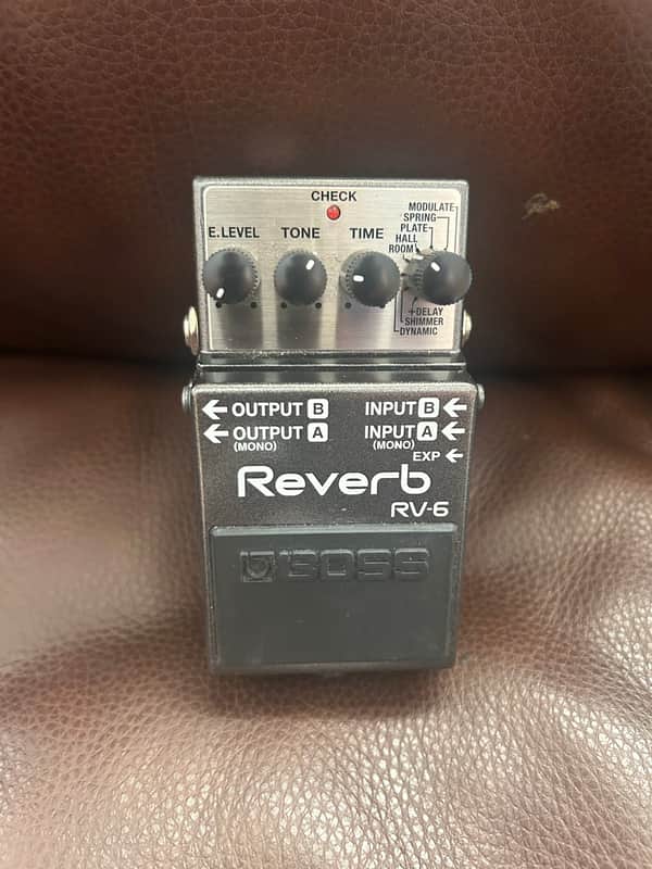 Boss RV-6 Reverb 2015 - Present - Silver image 1