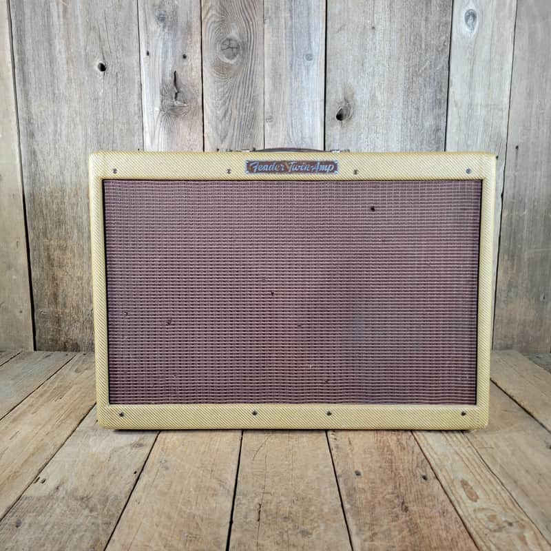 Fender High Power Tweed Twin 1958 - Tweed image 1