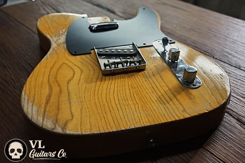 Telecaster Butterscotch Blackguard 52 Relic (realistic finish) image 1
