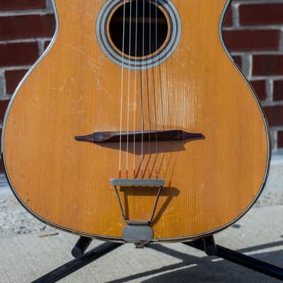 Antoine Dimauro Django Rond Bouche 40's/50's Gypsy Manouche Guitar image 3