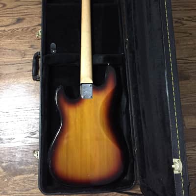 Vintage MIJ Pan Precision Bass early 70's Sunburst Univox image 5